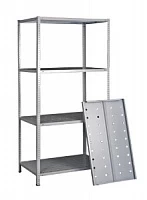 Стеллаж металлический ТС120 (1800х1200х300)/3 перф.