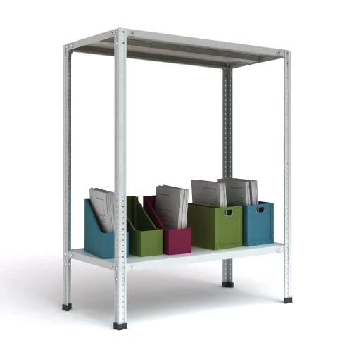 Стеллаж металлический Титан МС-750 2500x1200x600/2