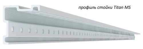 Стеллаж металлический Титан МС-750 1800x1200x600/2