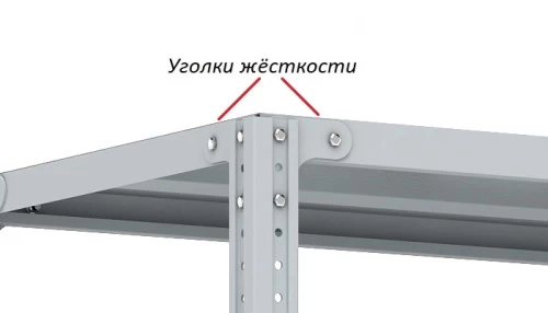 Стеллаж металлический Титан МС-750 2000x1500x500/7